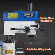 Load image into Gallery viewer, MechMaxx 1 HP 16''x16'' Multi-Function Metal Lathe Milling Machine Head for Metalworking Combo Lathe, Drilling, and Milling Operations with Powerful Motor, Perfect for DIY, Workshops, and Professional