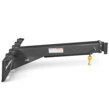 Load image into Gallery viewer, MechMaxx Adjustable Skid Steer Crane Jib Attachment, Manual Telescopic Manual Telescoping 6 FT - 10 FT, 5000 lbs Max Capacity, SSCJ50
