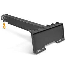 Load image into Gallery viewer, MechMaxx Adjustable Skid Steer Crane Jib Attachment, Manual Telescopic Manual Telescoping 6 FT - 10 FT, 5000 lbs Max Capacity, SSCJ50