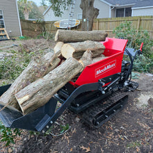 Load image into Gallery viewer, MechMaxx 1100lbs Capacity E-Start 10HP 302cc Gas Engine Tracked Dumper Hydraulic Tipping and Lifting with Front Shovel, D50HTFL