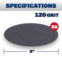 Load image into Gallery viewer, Marshalltown DISC120W Sanding Disc 120 Grit Wbt (14/Pack)