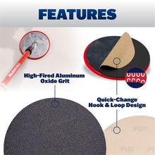 Load image into Gallery viewer, Marshalltown DISC120W Sanding Disc 120 Grit Wbt (14/Pack)