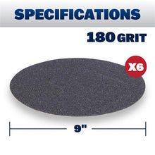 Load image into Gallery viewer, Marshalltown DISC180W Sanding Disc 180 Grit Wbt (14/Pack)
