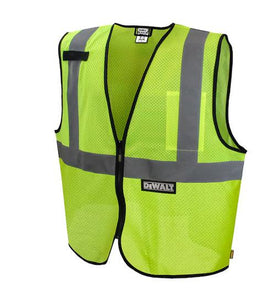 DeWalt Class 2 Economy Mesh Vest, 2X-Large, Green