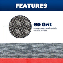 Load image into Gallery viewer, Marshalltown DTSB60 60 Grit Coarse Diamond Sanding Block (8/Pack)
