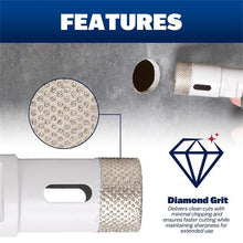 Load image into Gallery viewer, Marshalltown DTT114 1-1/4" (35mm) DIAMOND HOLE SAW FOR GRINDER (10/Pack)
