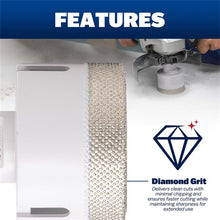 Load image into Gallery viewer, Marshalltown DTT212 2-1/2" (64mm) DIAMOND HOLE SAW FOR GRINDER (5/Pack)