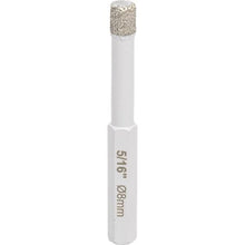 Load image into Gallery viewer, Marshalltown DTTD516 5/16" (8mm) DIAMOND HOLE SAW FOR DRILL (10/Pack)