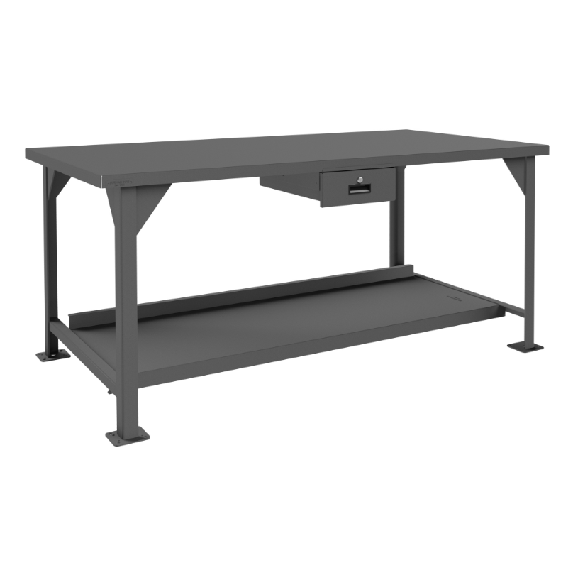 Durham DWB-3672-177-95 Workbench, 1 Drawer, 72 X 36 X 34-1/16