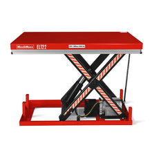 Load image into Gallery viewer, MechMaxx 2200lb Capacity Stationary Electric Hydraulic Lift Table, 51.2" x 32.3" Platform, 39.4" Lift Height, UL Certified Motor, ELT22