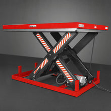 Load image into Gallery viewer, MechMaxx 8800lbs Capacity Stationary Hydraulic Lift Table, 66.9" x 47.2" Platform, 43.3" Height, UL Certified Motor, ELT88