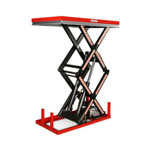 Load image into Gallery viewer, MechMaxx 2200 lbs Capacity Stationary Electric Hydraulic Double Scissor Lift Table - 51.2" x 32.3" Platform, 70.1" Lift Height, UL Certified Motor, ELTD22