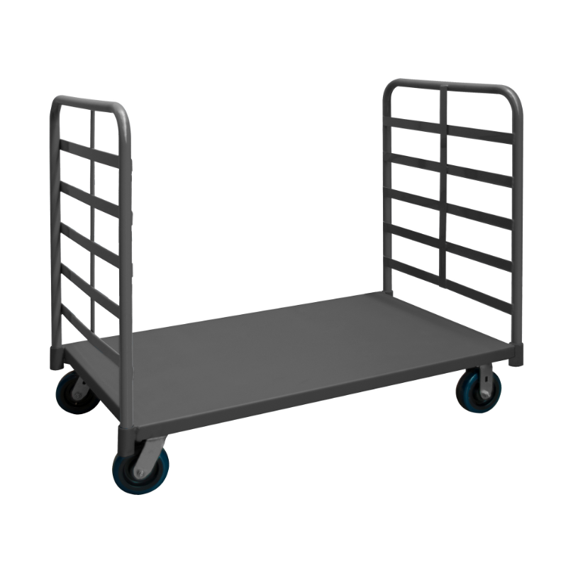 Durham EPT2RH24606PU95 Platform Truck, 2 Removable Handles, 3600 Lbs. Capacity, 24 X 60