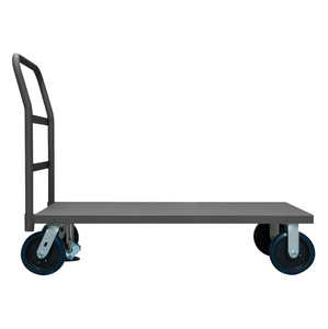 Durham EPTFL30488PU95 Platform Truck, Floor Lock, 3600 Lbs. Capacity, 30 X 48