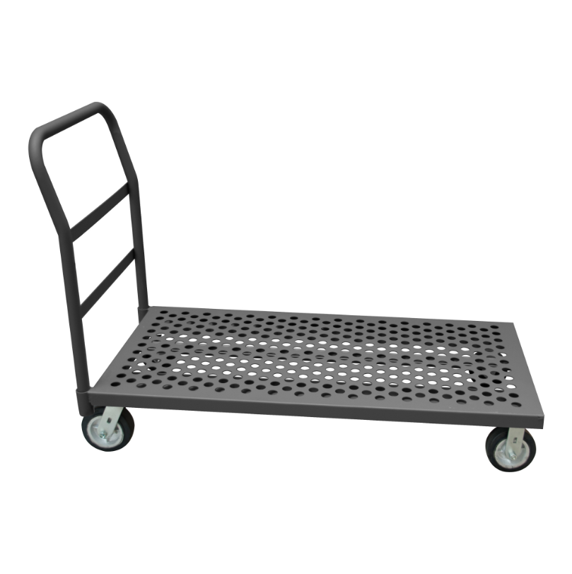 Durham EPTP24366MR95 Platform Truck, Perforated Deck, 2000 Lbs. Capacity, 24 X 36