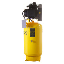 Load image into Gallery viewer, EMAX ESPR07V080V3-460 Silent Air Industrial 7.5HP Air Compressor – 31 CFM, 3-Phase 460V, 80-Gal Vertical, Pressure Lube Pump, Auto Drain &amp; Aftercoolers