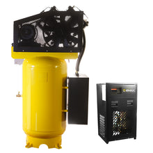 Load image into Gallery viewer, EMAX ESPR10V080V3PK-230 10HP 80-Gal Silent Industrial Air Compressor Package w/ Air Dryer