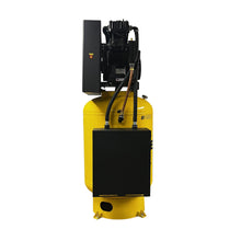 Load image into Gallery viewer, EMAX ESPR15V120Y3-460 Silent Air Industrial 15HP Air Compressor – 38 CFM, 3-Phase 460V, 120-Gal Vertical, Pressure Lube Pump, Auto Drain &amp; Aftercoolers