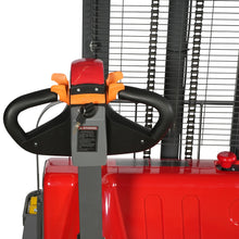 Load image into Gallery viewer, MechMaxx 2640lbs Lithium-ion Electric Straddle Stacker, 138" Lift, Adjustable Legs &amp; Forks, F26-138S