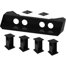 Load image into Gallery viewer, Pirate Brand F345-010PB Pinch Mount Bracket, Stationary With 10" Leg Extensions &amp; Spacers