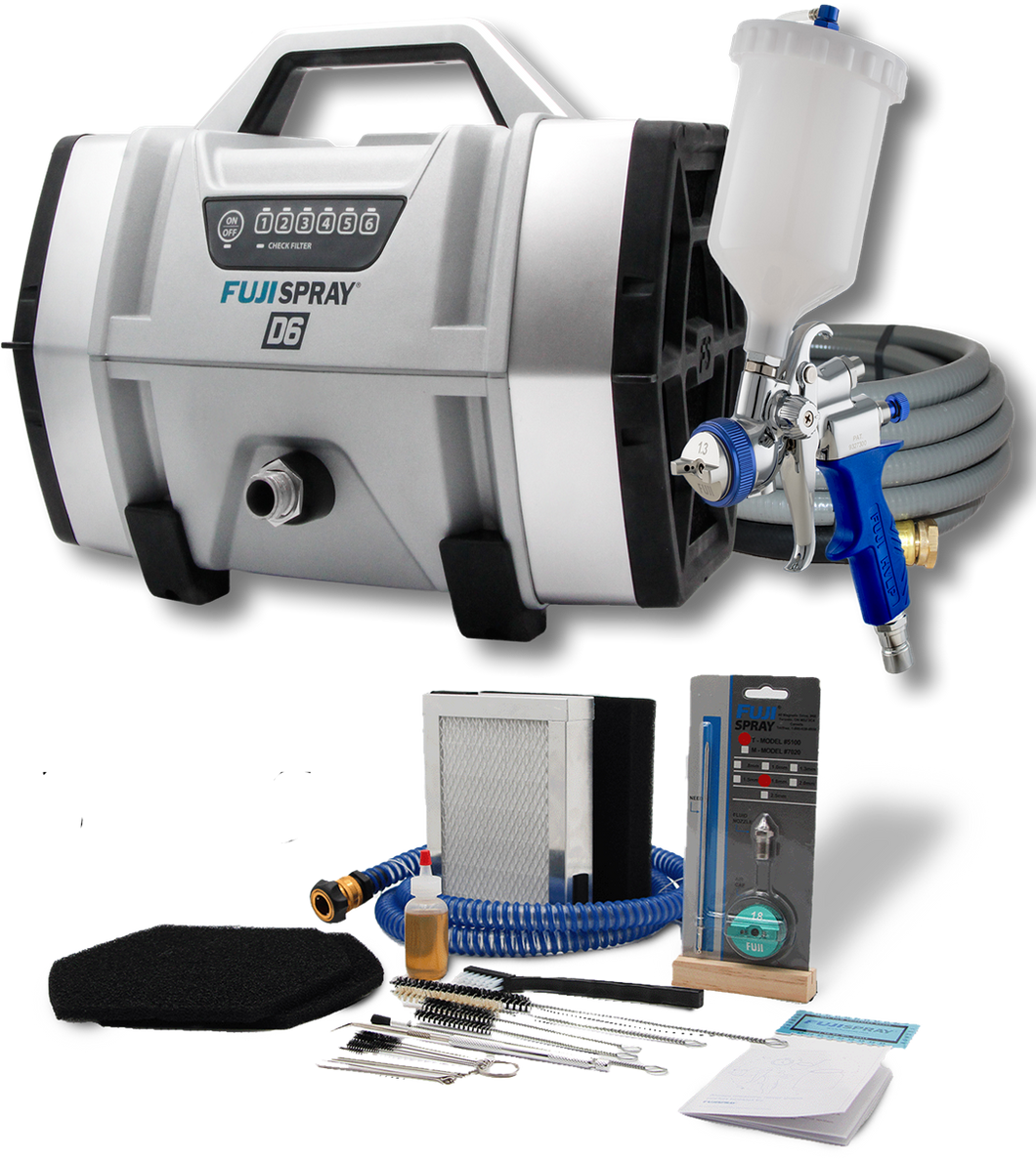 Fuji Spray 4106-T75G D6 HVLP System T-75G Spray Gun