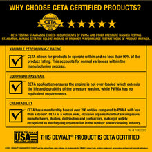 Load image into Gallery viewer, DEWALT DXPW 4000 PSI @ 3.5 GPM Gas Pressure Washer with Simpson CRX Engine - 61373
