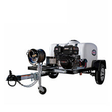 Load image into Gallery viewer, Simpson Mobile Trailer TRSB-4240162E 4200 PSI @ 4.0 GPM CRX® 420 CAT® Triplex Cold Water Gas Pressure Washer Trailer (49-State)