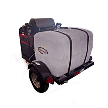 Load image into Gallery viewer, Simpson Mobile Trailer 95016 Hot Water Pressure Washer, 4000 PSI @ 4.0 GPM, CRX® 420cc Electric Start, COMET Triplex, Gas, 49-State