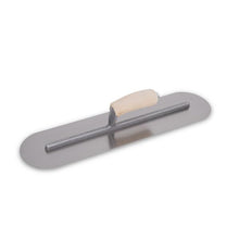 Load image into Gallery viewer, Marshalltown FTFR369 18 X 5 Fully Rounded Finishing Trowel-Wood Handle (4/Pack)