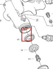 Load image into Gallery viewer, Fuji Spray 2320 M - Divider — Fuji Spray parts drawing