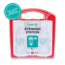 Load image into Gallery viewer, Aero Healthcare AK75EWN SUREFILL™ Emergency Eyewash Station Red
