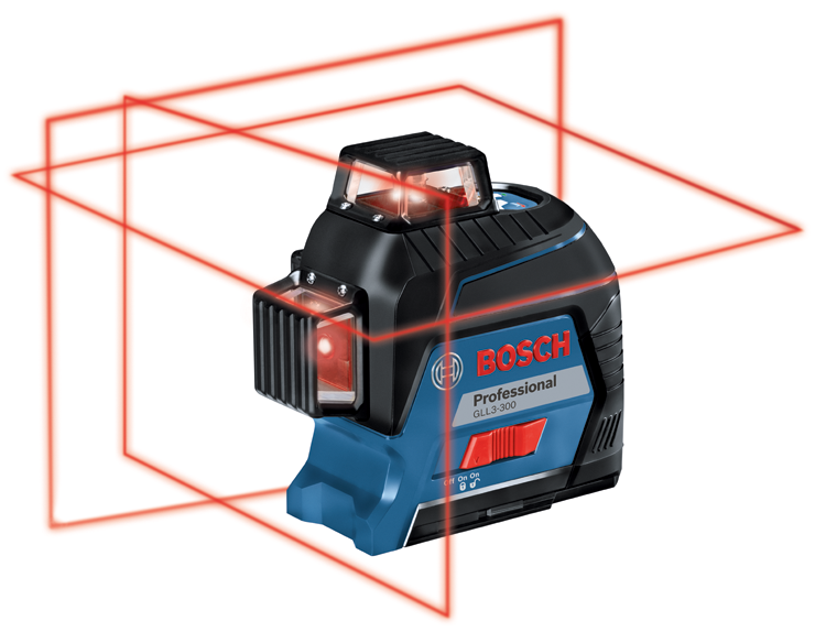 Bosch 360â° Three-Plane Leveling and Alignment-Line Laser