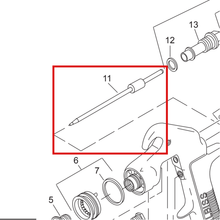 Load image into Gallery viewer, Devilbiss GTI-413 GTI HVLP Gravity Fed Spray Gun Fluid Needle