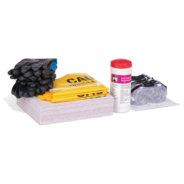 Spill Kit Refill, Black/Yellow, Box