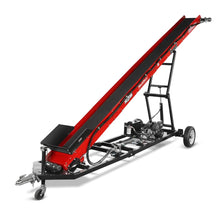 Load image into Gallery viewer, MechMaxx Firewood Conveyor, 7HP 212cc Gasoline Powered Max. 124" Lift Height, 236'' Length, 16" Width, HC2016