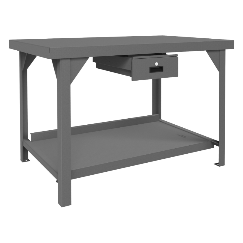 Durham HDWB-3048-177-95 Heavy Duty Workbench, 1 Drawer, 48 X 30