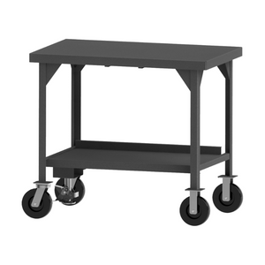 Durham HDWBMFL-3036-8PH-95 Heavy Duty, Mobile Workbench With Floor Lock, 36 X 30