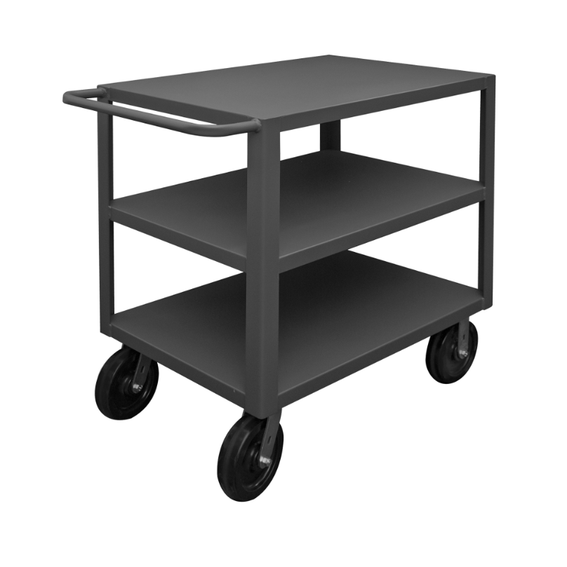 Durham HET-3048-3-5K-95 Heavy Duty Service Truck, 3 Shelves, 30 X 48, 5000 Lbs. Capacity