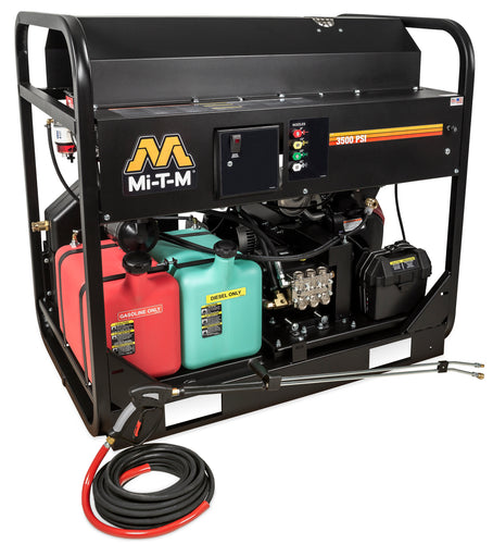 Mi-T-M HS-3505-1MGM 3500 PSI, 4.7 GPM, HS Series Gasoline Belt Drive