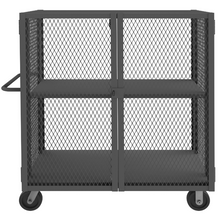 Load image into Gallery viewer, Durham HTL-3048-DD-1AS-95 Mesh Truck, 1 Adjustable Shelf, 30 X 48, 2000 Lbs. Capacity