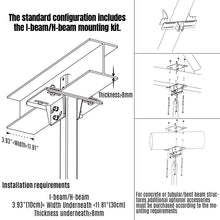 Load image into Gallery viewer, MechMaxx 20FT HVLS Industrial Ceiling Fan 208-240V 3-Phase - Energy Efficient Large Area Air Circulation for Fan Warehouses &amp; Factories 20FT3PH