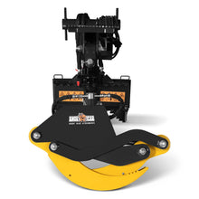 Load image into Gallery viewer, MechMaxx 59" Multi-purpose Hydraulic Rotating Log Grapple For Mini Skid Steer, 1500lbs Lift Capacity, 360° Rotational Ability