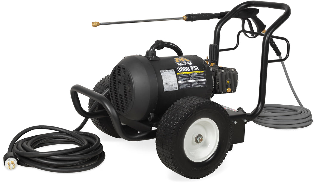 Mi-T-M Job Pro®JP Electric Series JP-3004-2ME1 - 3000 PSI @ 3.9 GPM - AR Pump - Direct Drive