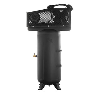 EMAX ESL05V060V1 5HP 2CYL Single Stage 19CFM 60 Gallon Air Compressor w/isolator pads - Splash Lube Pump