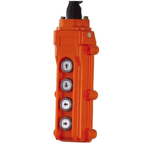 Jet Tools - PBC-415CN, SS 4 Button Control Pendant 15' Lift Hoist & Trolley