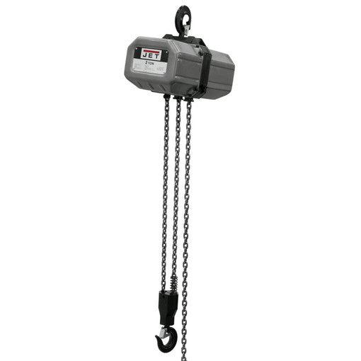 Jet Tools - 2SS-3C-20, 2 Ton, 3Ph, 20' Lift, 230/460V, Prewired 460V