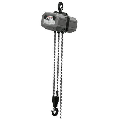 Jet Tools - 2SS-3C-20, 2 Ton, 3Ph, 20' Lift, 230/460V, Prewired 460V