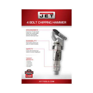 JPW JCT-3620, 3" 4-Bolt Chipping Hammer Round Shank