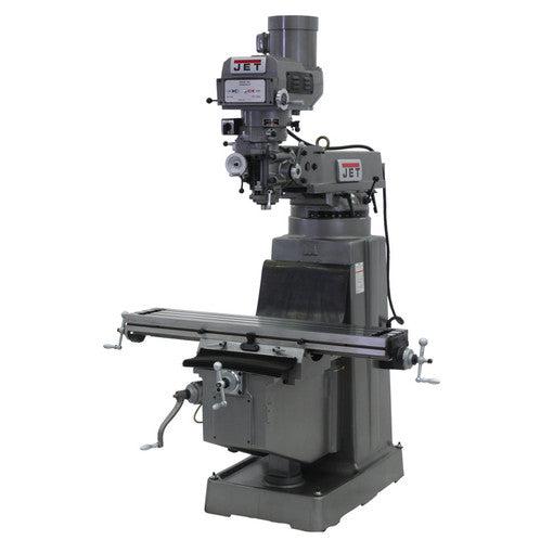 Jet Tools - JTM-1050VS2 Mill With 3-Axis Newall DP700 DRO (Quill) With X-Axis Powerfeed