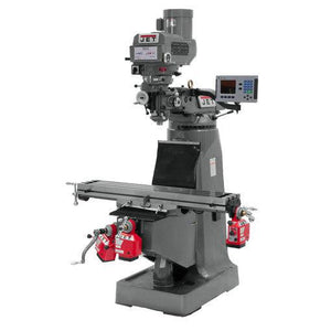 Jet Tools - JTM-4VS-1 Mill With ACU-RITE 203 DRO With X , Y & Z-Axis Powerfeeds and Power Draw Bar